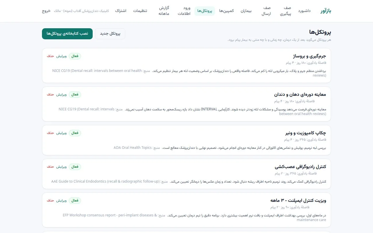 Bazavar — Patient Recall for Clinics — Inside the project 4