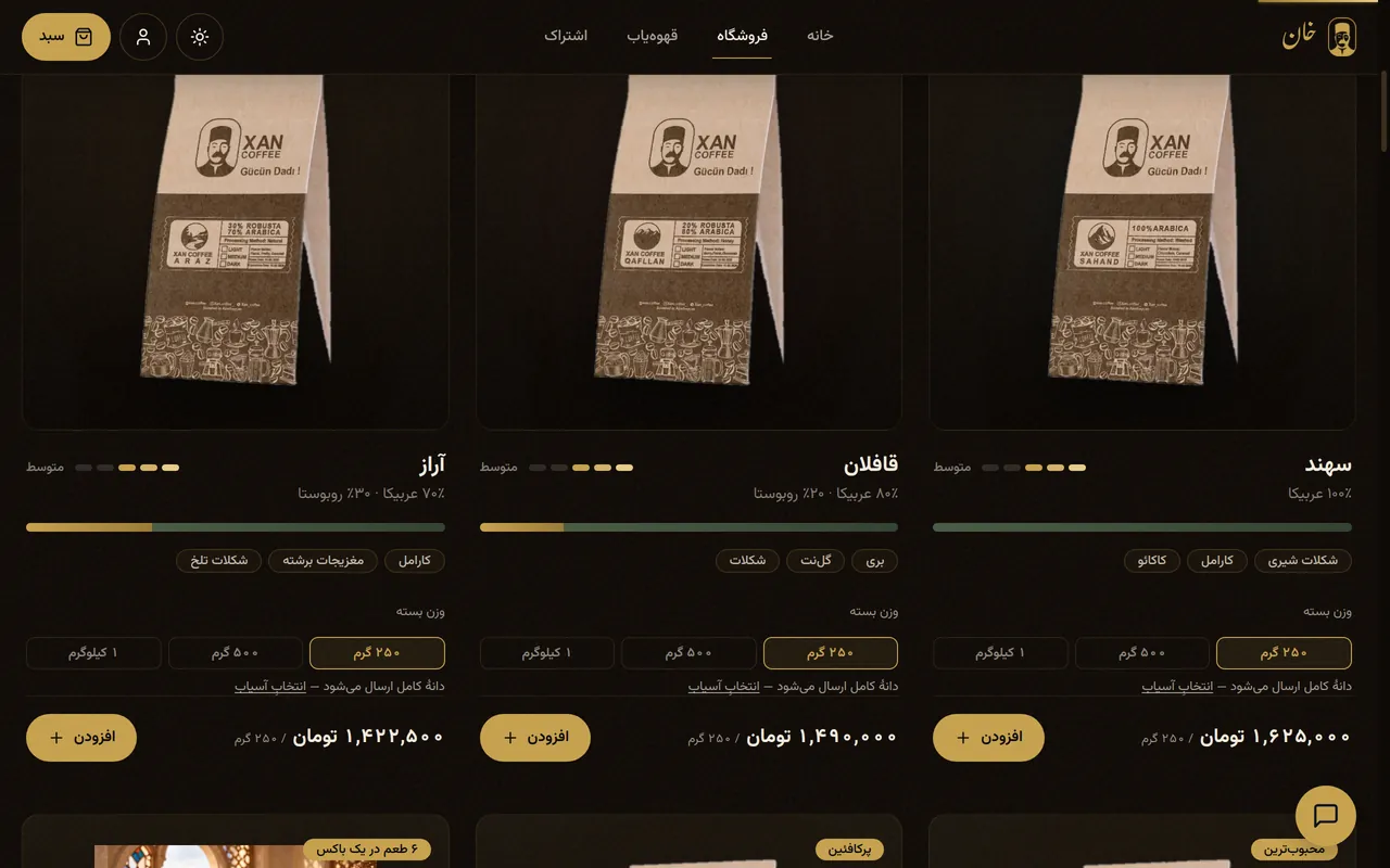 Xan Coffee — Inside the project 1